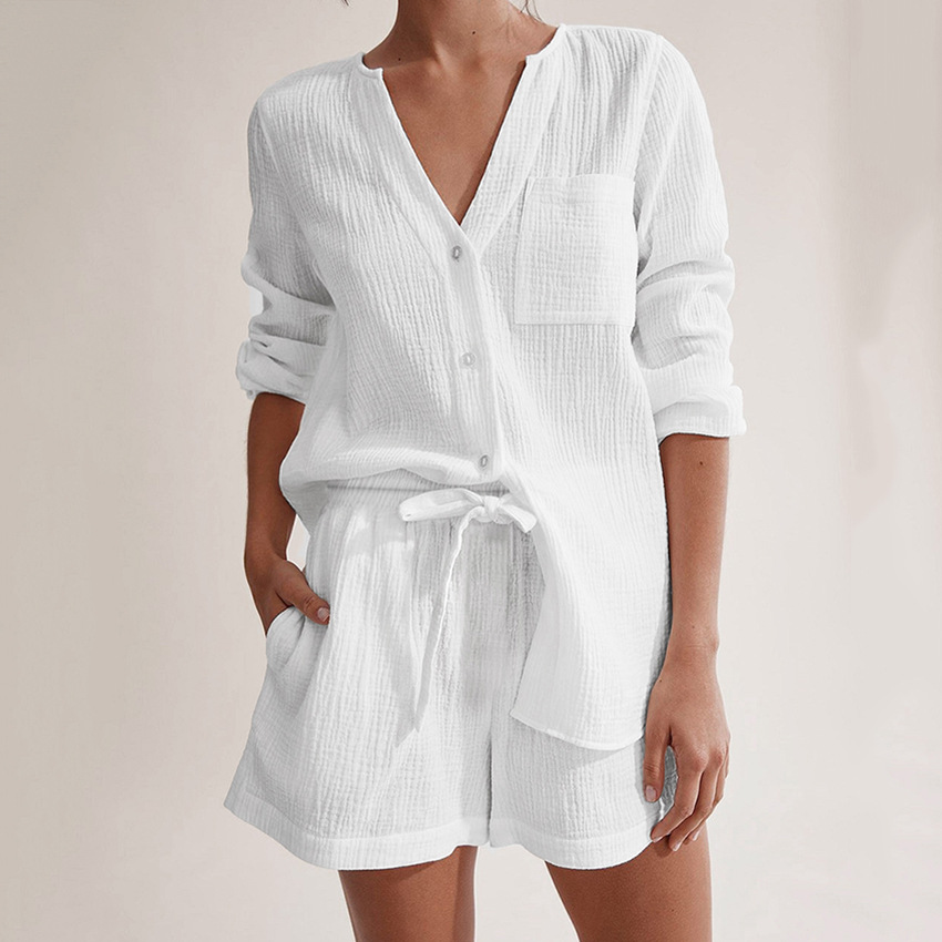 Cozy Cotton Two-Piece Lounge Set SP12