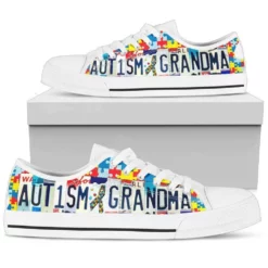 Autism Grandma Women's Sneakers Style Awareness NH08