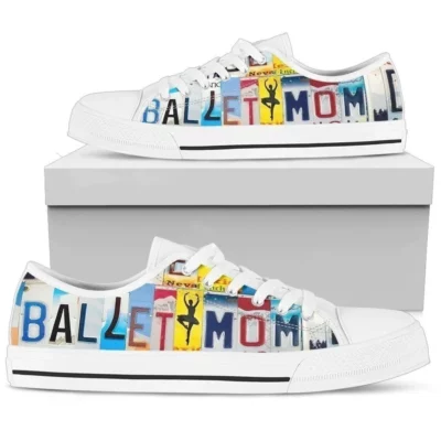 Ballet Mom Women's Sneakers Style Gift Idea NH08