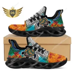 Sea Turtle Aboriginal Tribal Art Men's & Women's Lightweight Running Sneakers