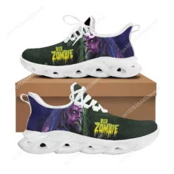 Rob Zombie Graphic Print Sneakers - Lightweight Breathable Running Shoes