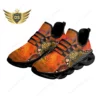 Aboriginal Turtle Print Men's Lightweight Running Shoes - Breathable Casual Sneakers