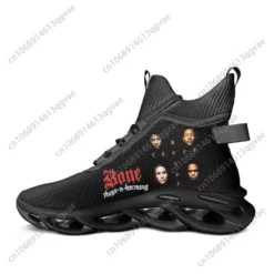 Bone Thugs-N-Harmony Men's Blade Running Shoes High-Top Hip Hop Sneakers