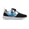 Great White Shark Jaws-Inspired Graphic Print Sneakers - Lightweight Breathable Running Shoes