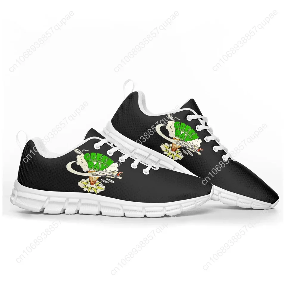 Green Day Dookie Album Cover Graphic Sneakers - Lightweight Running Shoes for Men and Women