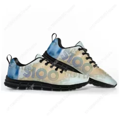 Men's $100 Bill Money Print Lightweight Running Shoes - Graphic Fashion Sneakers
