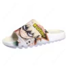 My Hero Academia Katsuki Bakugo Anime Slide Sandals - White Unisex Slippers