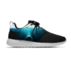 Great White Shark Print Lightweight Mesh Running Sneakers - Ocean Design Athletic Shoes