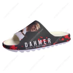 Dahmer Monster: The Jeffrey Dahmer Story Slide Sandals - True Crime Inspired Flip Flops