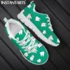 INSTANTARTS Cartoon Dentist Dental Tooth Print Sneakers - Teal Lightweight Breathable Running Shoes