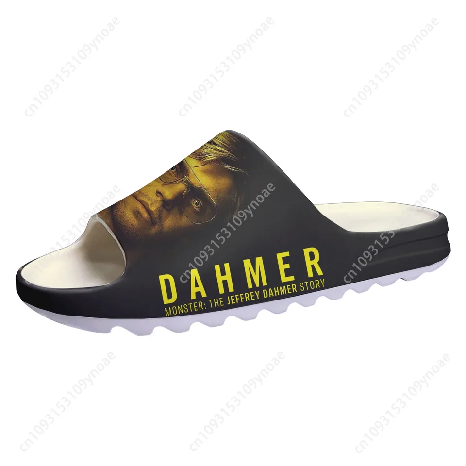 Monster: The Jeffrey Dahmer Story Graphic Slides - Comfortable True Crime Series Sandals