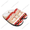 Santa Claus Christmas Plush Slippers - Cozy Winter House Shoes for Men and Women