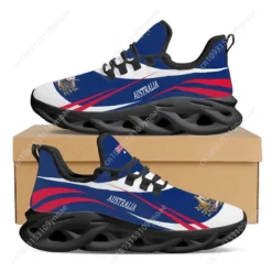 Men's Australia Flag Patriotic Running Shoes - Lightweight Athletic Sneakers