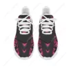 Breast Cancer Awareness Pink Ribbon Sneakers - Lightweight Breathable Athletic Running Shoes