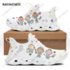 INSTANTARTS Medical Nurse Doctor Cartoon Print Women's Sneakers - Breathable Mesh Walking Shoes