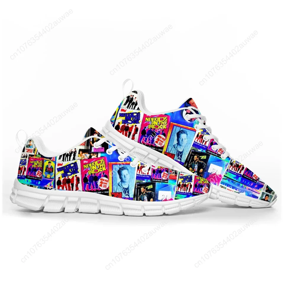 New Kids On The Block NKOTB Retro Fan Art Sneakers - Lightweight Running Shoes