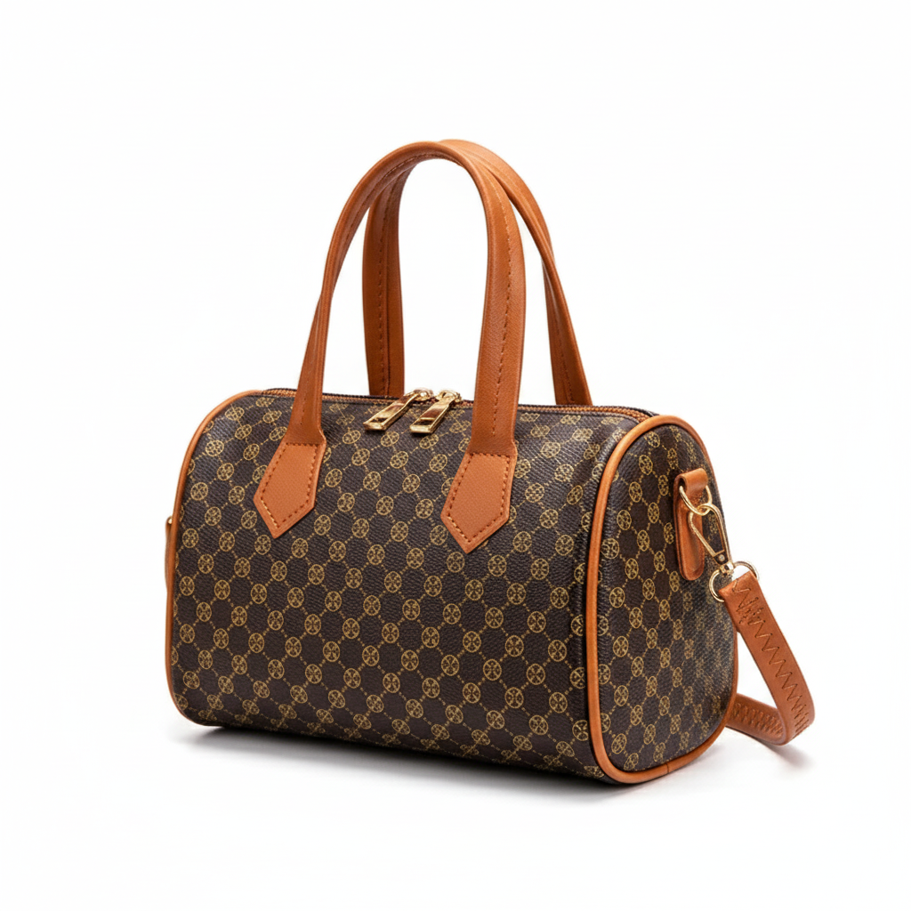 Luxury Women's Vintage Boston Bag